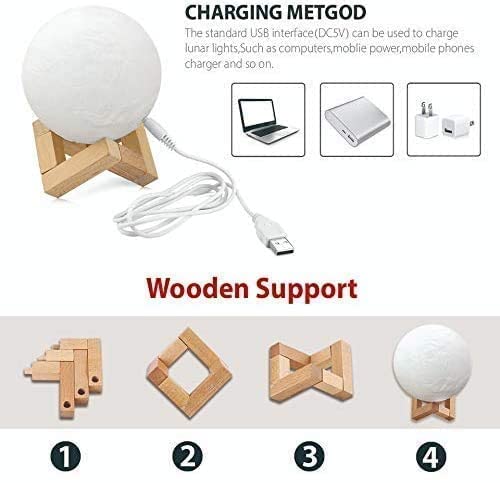 3D MOON LAMP