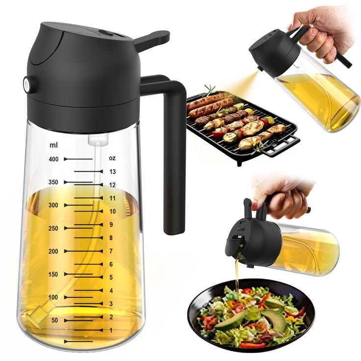 Spray oil bottle