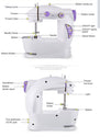 ORLOV® Sewing Machine for Home Tailoring, Silai Machine for Home, Sewing Machine Mini, Sewing Machine, Stitching Machine for Home, Tailoring Machine