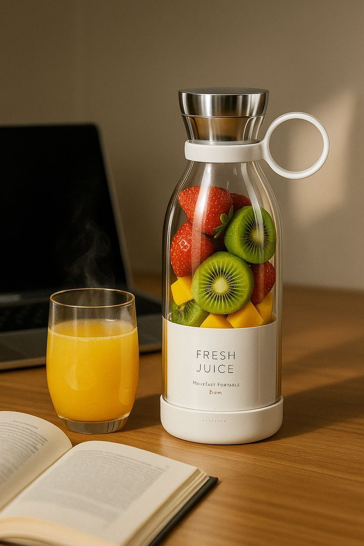 Electric Portable Mini Juicer Bottle